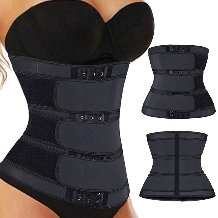 Trim belt shapewear corset
